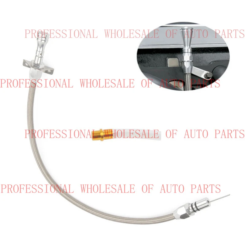 V+ For GM Chevy TH350 TH400 Turbo SBC BBC Flexible Stainless Transmission Dipstick
V+ For GM Chevy TH350 TH400 Turbo SBC BBC Flexible Stainless Transmission Dipstick