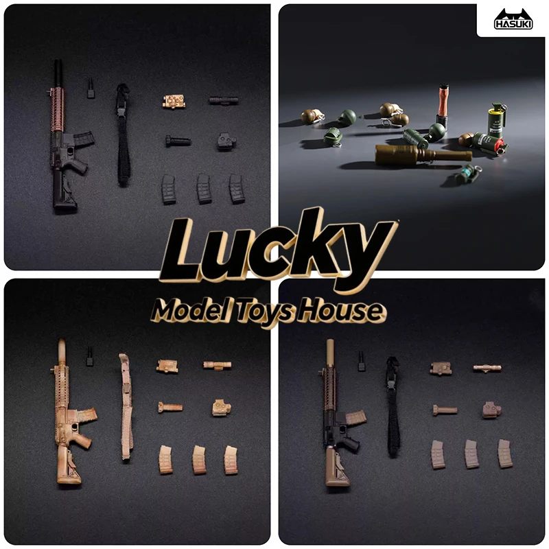 HASUKI 1/12 Soldier WM-04 MK18 Static Military Equiment Model WM-06 Hand Grenade Toys Accessory For 6" Action Figure Ornament
HASUKI 1/12 Soldier WM-04 MK18 Static Military Equiment Model WM-06 Hand Grenade Toys Accessory For 6" Action Figure Ornament