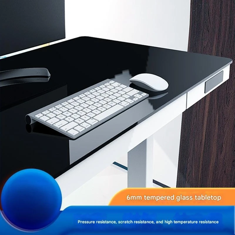 Electric Height Adjustable Glass Desk for Home Office Computer and Study Use
Electric Height Adjustable Glass Desk for Home Office Computer and Study Use