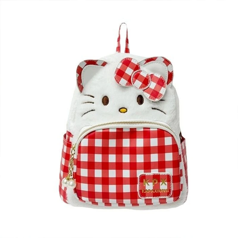 Sanrio Hello Kitty Backpack for Girl Kawaii Red Blue School Bag Large Capacity Portable Luxury Designer Handbag
Sanrio Hello Kitty Backpack for Girl Kawaii Red Blue School Bag Large Capacity Portable Luxury Designer Handbag