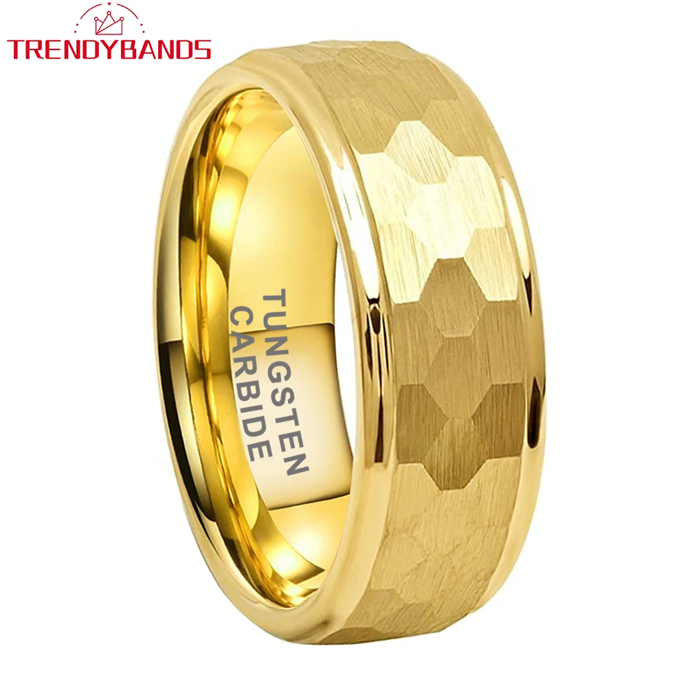 8mm Wedding Band Tungsten Carbide for Men Women Multifaceted Hammered Engagement Bands Brushed Finish Fashion Jewelry
8mm Wedding Band Tungsten Carbide for Men Women Multifaceted Hammered Engagement Bands Brushed Finish Fashion Jewelry