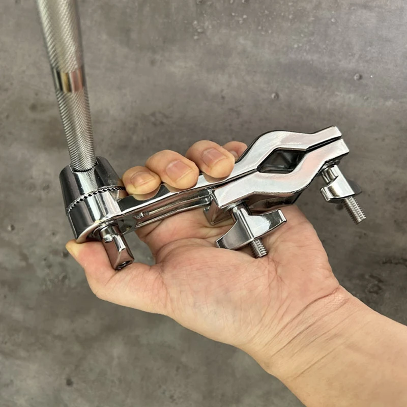 Drum Rack Clamp Mounting Bracket Metal Knob Universal Multi Clamp Drum Extension Stand Clamps Drum Accessories-AA74
Drum Rack Clamp Mounting Bracket Metal Knob Universal Multi Clamp Drum Extension Stand Clamps Drum Accessories-AA74