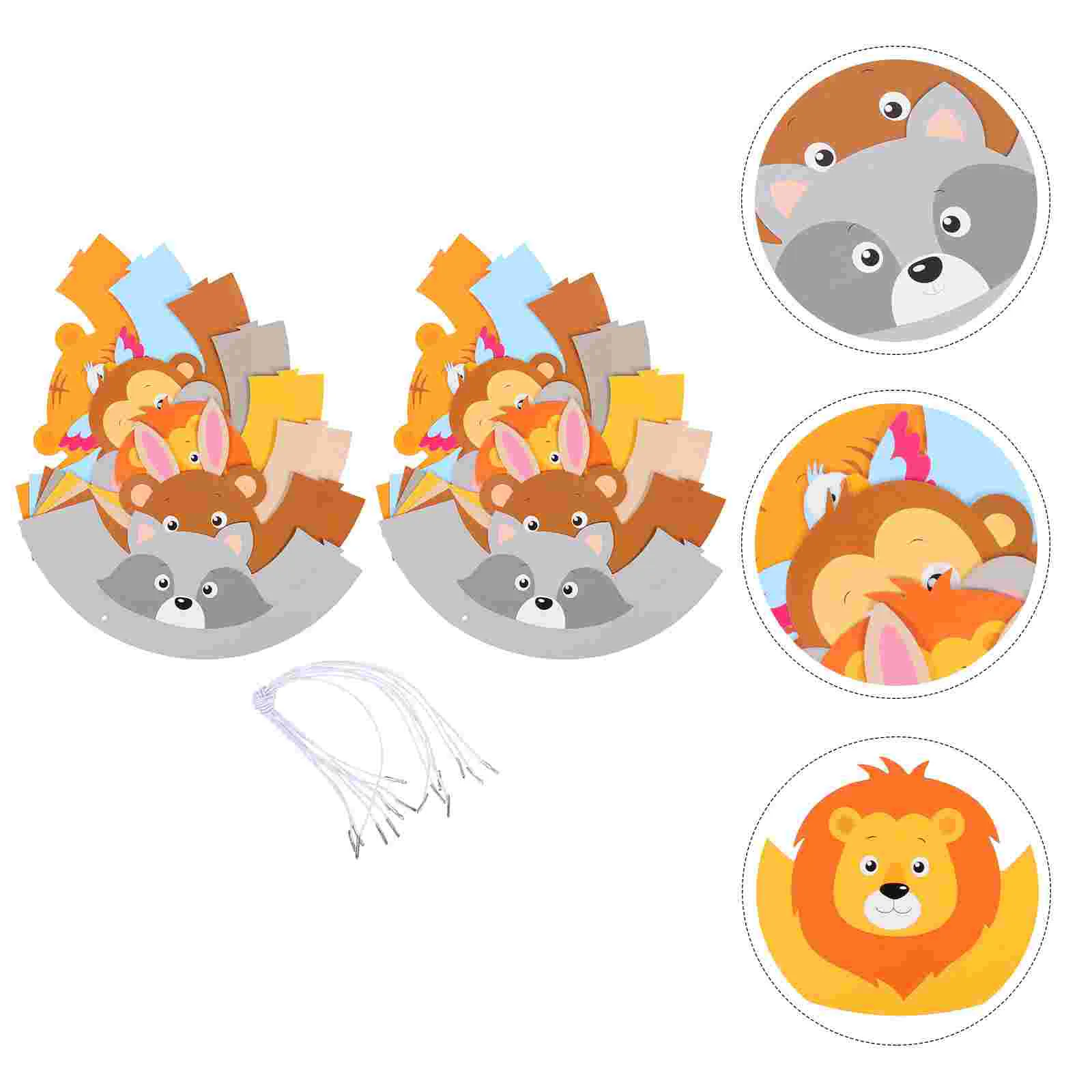 16 Pcs Animal Birthday Hat Kids Paper Theme Hats Cartoon Design Party Headband Jungle Conical Cap Supplies
16 Pcs Animal Birthday Hat Kids Paper Theme Hats Cartoon Design Party Headband Jungle Conical Cap Supplies