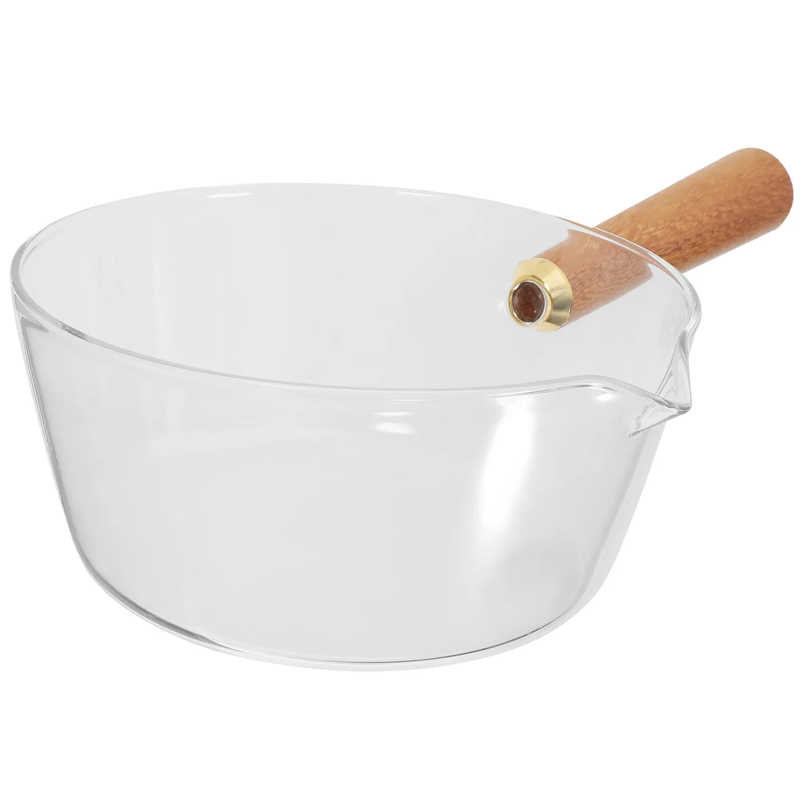 1Pcs Small Glass Milk Pot Wooden Handle Multi-Functional Breakfast Pot Instant Noodles Soup Cooking Household Kitchen Supply
1Pcs Small Glass Milk Pot Wooden Handle Multi-Functional Breakfast Pot Instant Noodles Soup Cooking Household Kitchen Supply