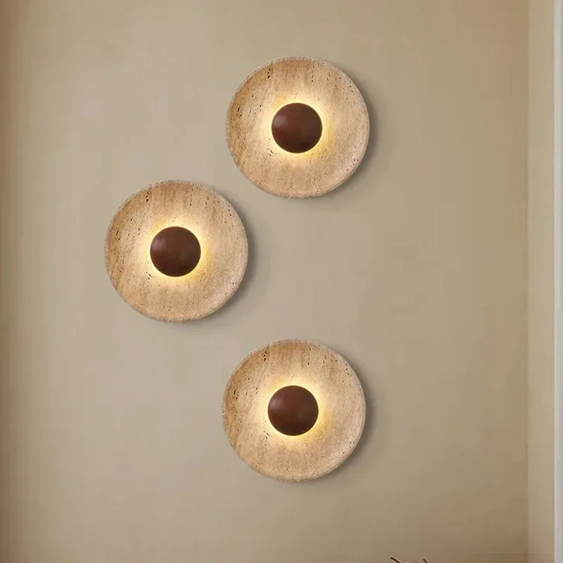 Mdoern Natural Stone Wall Light Sconce Dark Wood 25cm Atmosphere Lamp Foyer Dining Room Bedroom Stairs Aisle Wall Lighting
Mdoern Natural Stone Wall Light Sconce Dark Wood 25cm Atmosphere Lamp Foyer Dining Room Bedroom Stairs Aisle Wall Lighting