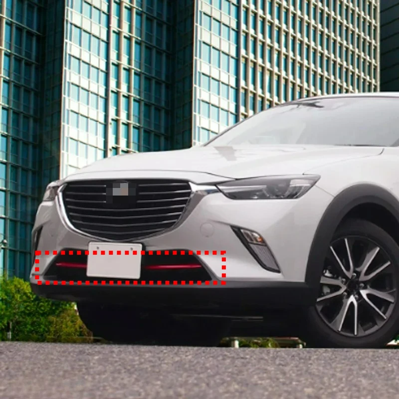 Exterior Modification For Mazda CX3 CX-3 Car Red Front Grille Racing Bumper Trim Styling
Exterior Modification For Mazda CX3 CX-3 Car Red Front Grille Racing Bumper Trim Styling