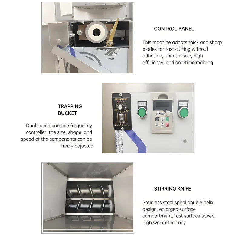 Full Automatic Bread Dough Divider Machine Small Bakery Dough Split Ball Cutting Rounder for Hotels Factory Motor
Full Automatic Bread Dough Divider Machine Small Bakery Dough Split Ball Cutting Rounder for Hotels Factory Motor