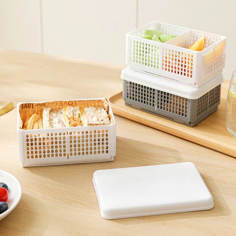 1pc Portable Picnic Box Foldable Travel Food Storage Box Hollowed-out Breathable Sandwich Fruit Storage Box Picnic Organizer
1pc Portable Picnic Box Foldable Travel Food Storage Box Hollowed-out Breathable Sandwich Fruit Storage Box Picnic Organizer