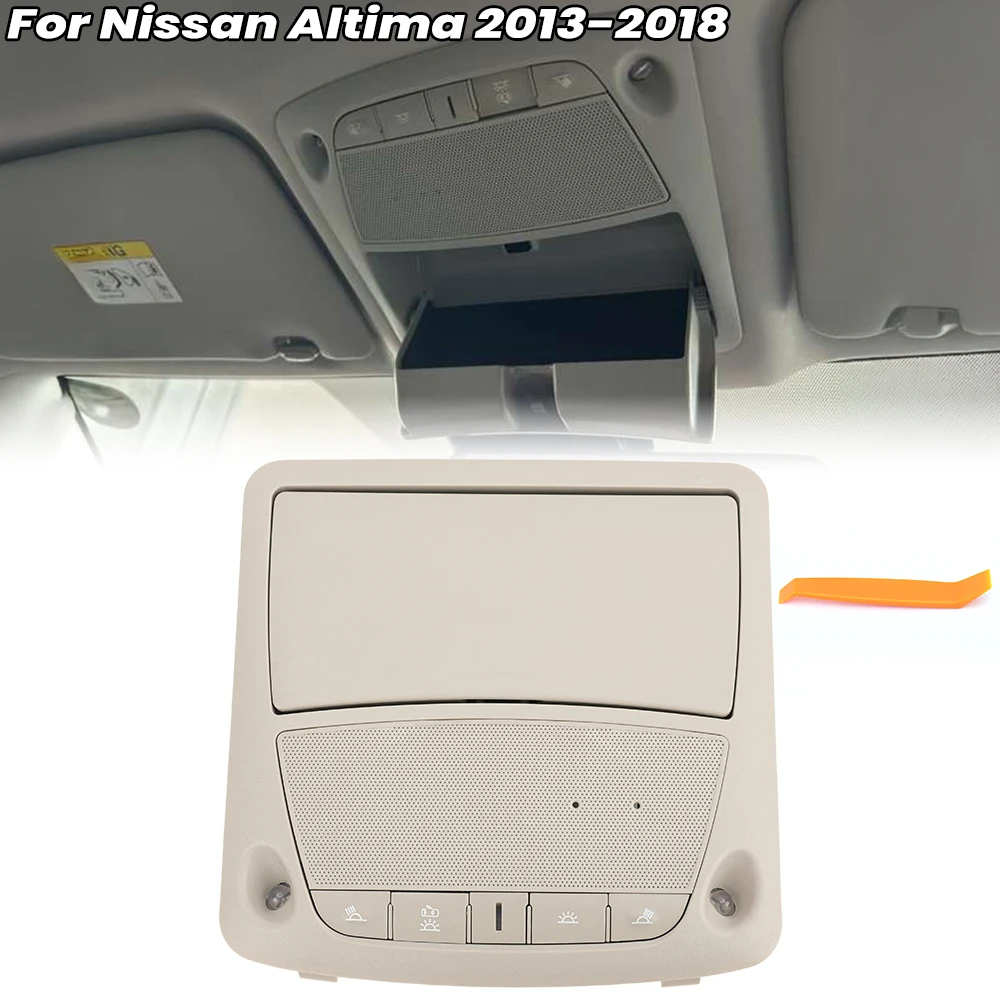 Interior Overhead Console Map Reading Light Lamp Assembly For Nissan Altima 13-18 Sentra 13-15 26430C990D Without Sunroof Switch
Interior Overhead Console Map Reading Light Lamp Assembly For Nissan Altima 13-18 Sentra 13-15 26430C990D Without Sunroof Switch