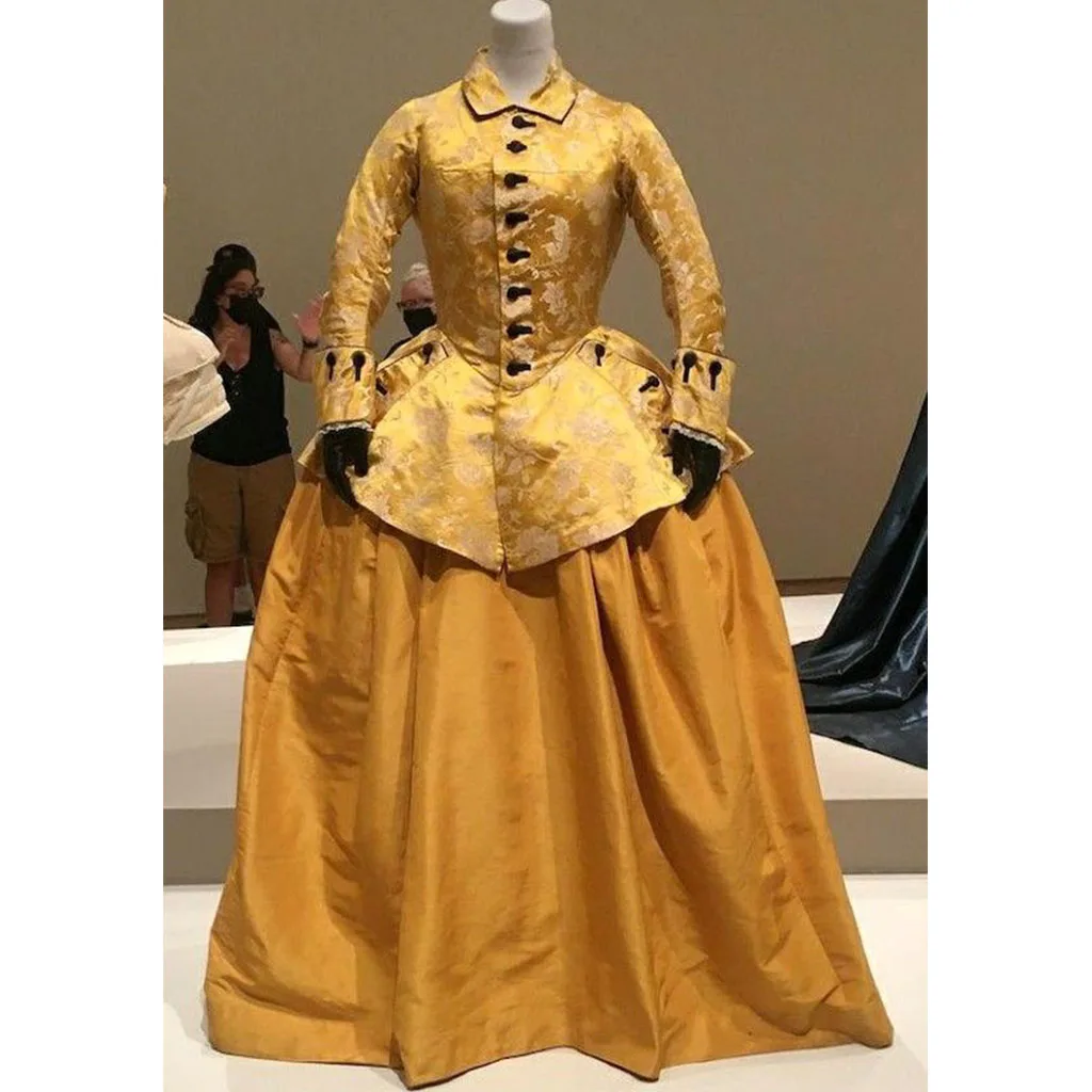 Костюмы Marquise de Merteuil на заказ, желтое платье Madame Marquess, королевское свадебное платье 18-го века
Костюмы Marquise de Merteuil на заказ, желтое платье Madame Marquess, королевское свадебное платье 18-го века