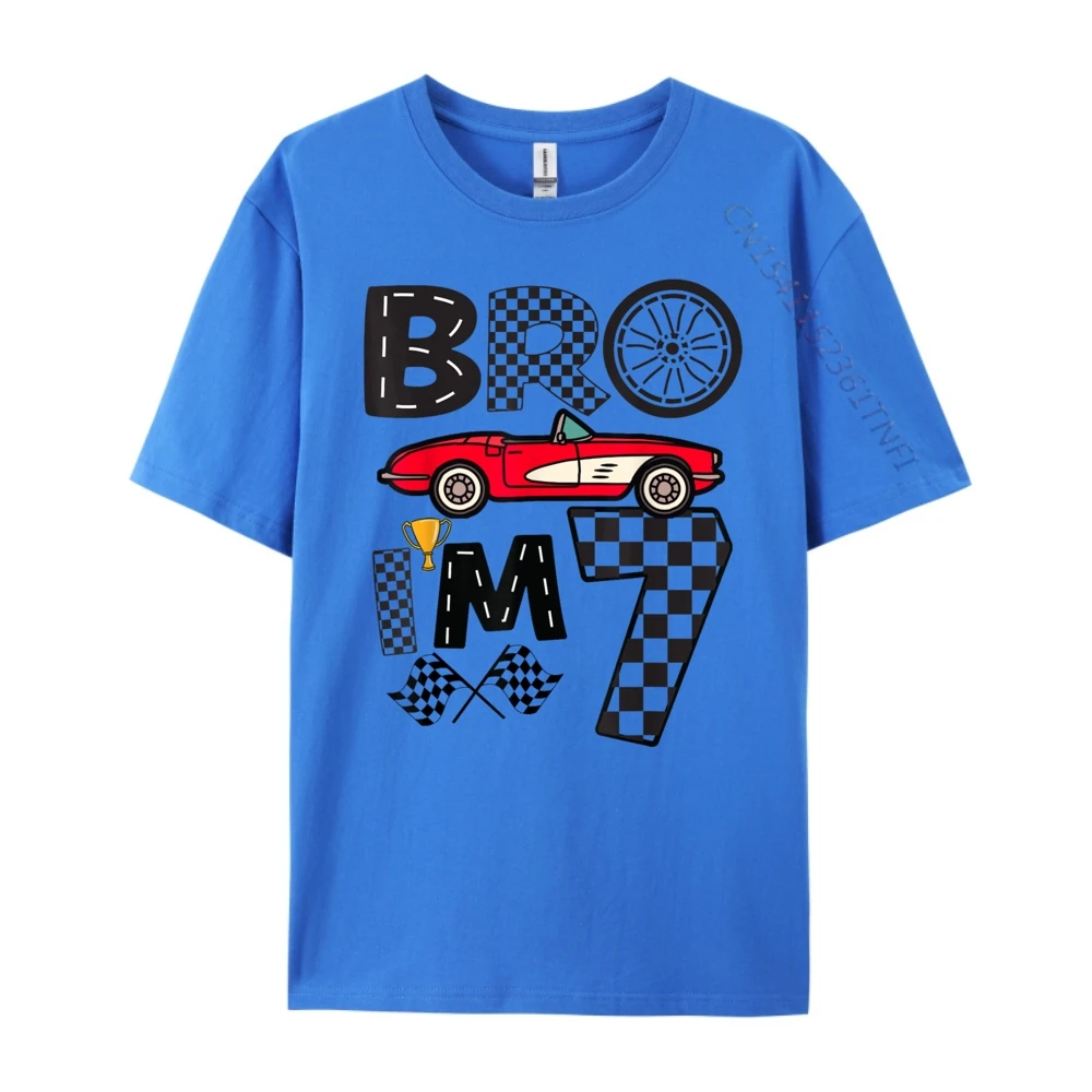Bro I M 7 Years Old 7th Birthday Race Car Checkered Track Graphic Tee Cotton Brand Clothing Gift Classic
Bro I M 7 Years Old 7th Birthday Race Car Checkered Track Graphic Tee Cotton Brand Clothing Gift Classic
