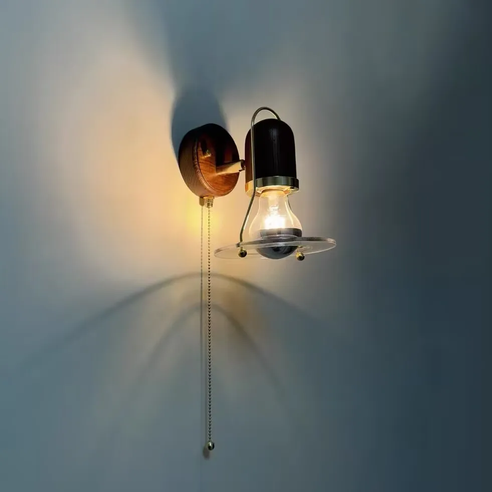 Retro wooden bedside wall lamp, hallway corridor entrance light, rotatable LED lamp, luxurious boutique hotel bedroom wall lamp
Retro wooden bedside wall lamp, hallway corridor entrance light, rotatable LED lamp, luxurious boutique hotel bedroom wall lamp