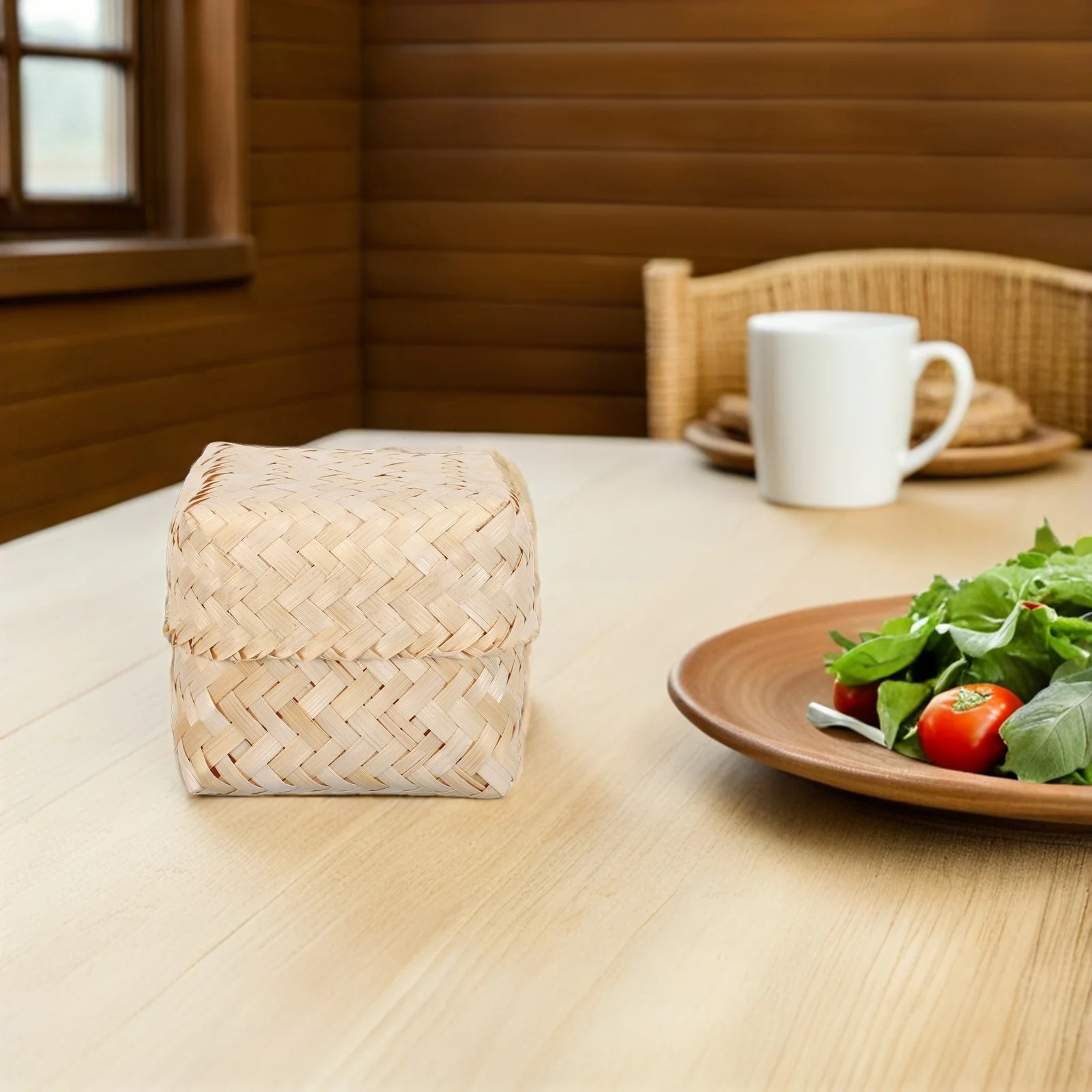 Handmade Bamboo Sticky Rice Steamer Basket Small Traditional Chinese Steaming Basket for Kitchen Restaurant Dim Sum Dumpling
Handmade Bamboo Sticky Rice Steamer Basket Small Traditional Chinese Steaming Basket for Kitchen Restaurant Dim Sum Dumpling