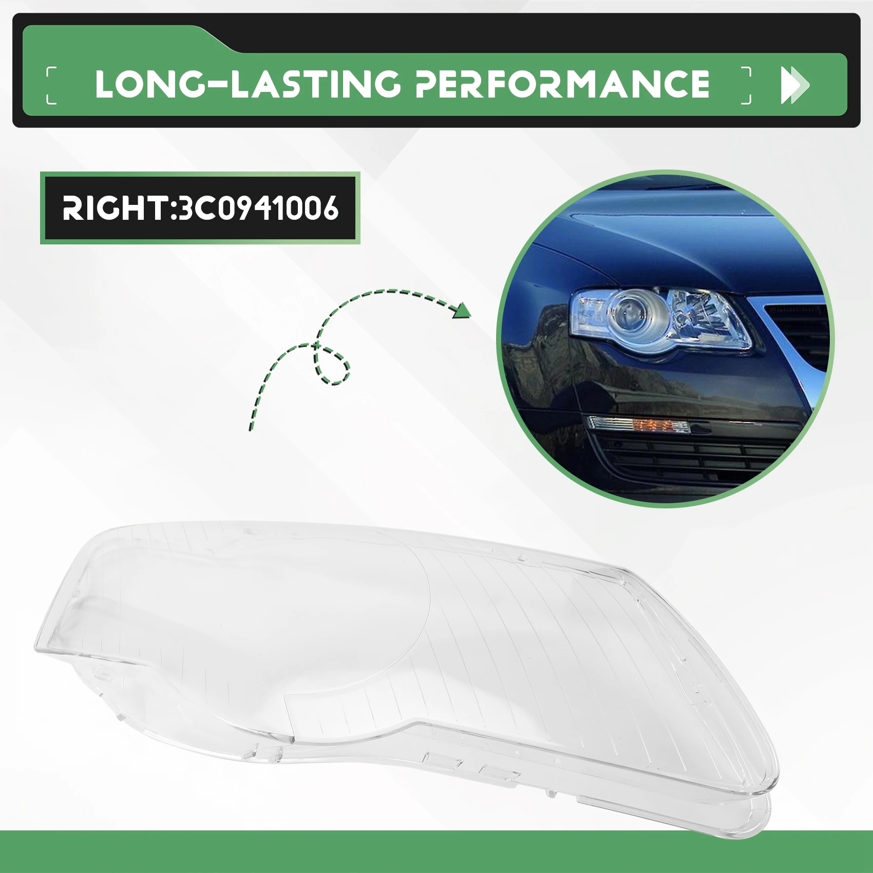 ABSK-крышка фары для VW Passat B6 2006-2011 3C0941006 прозрачная крышка объектива абажур
ABSK-крышка фары для VW Passat B6 2006-2011 3C0941006 прозрачная крышка объектива абажур