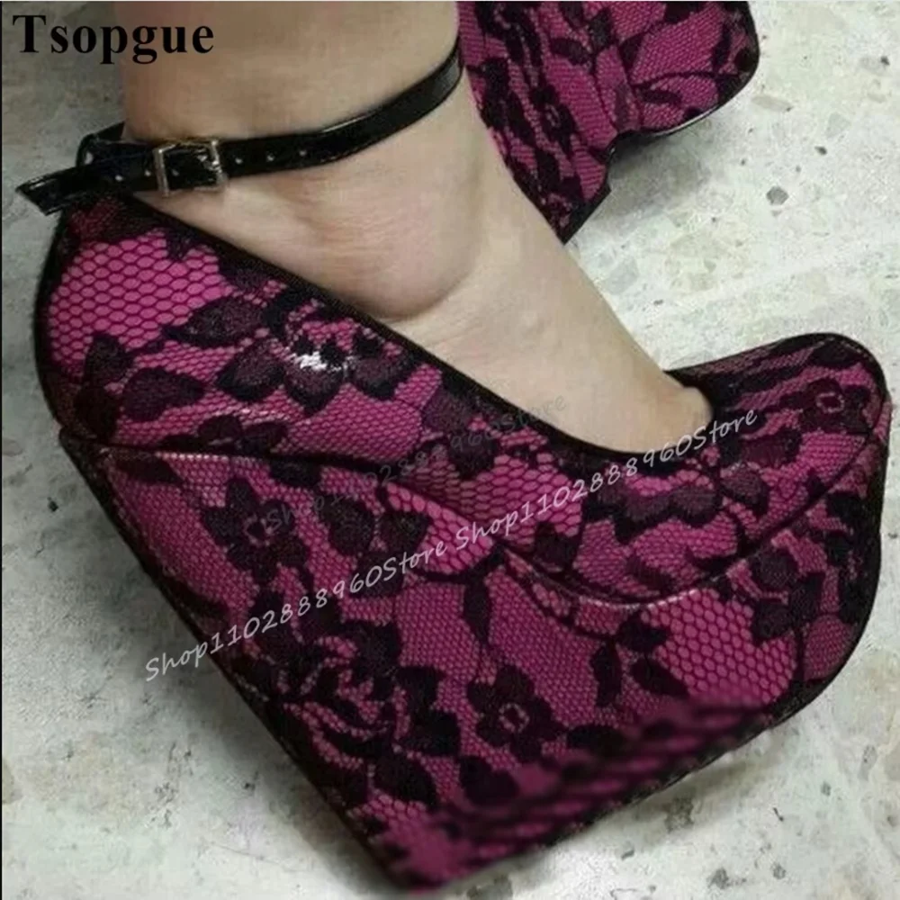 Stylish Rose Red Leather Platform Shallow Pumps Wedges High Heel Women Shoes Buckle Strap Round Toe Casual Party Women Pumps
Stylish Rose Red Leather Platform Shallow Pumps Wedges High Heel Women Shoes Buckle Strap Round Toe Casual Party Women Pumps