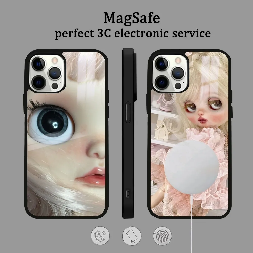 Blythedoll Phone Case For IPhone 16 15 14 13 12 11 Pro Max Plus Mini Magsafe Mirror Wireless Magnetic Cover
Blythedoll Phone Case For IPhone 16 15 14 13 12 11 Pro Max Plus Mini Magsafe Mirror Wireless Magnetic Cover