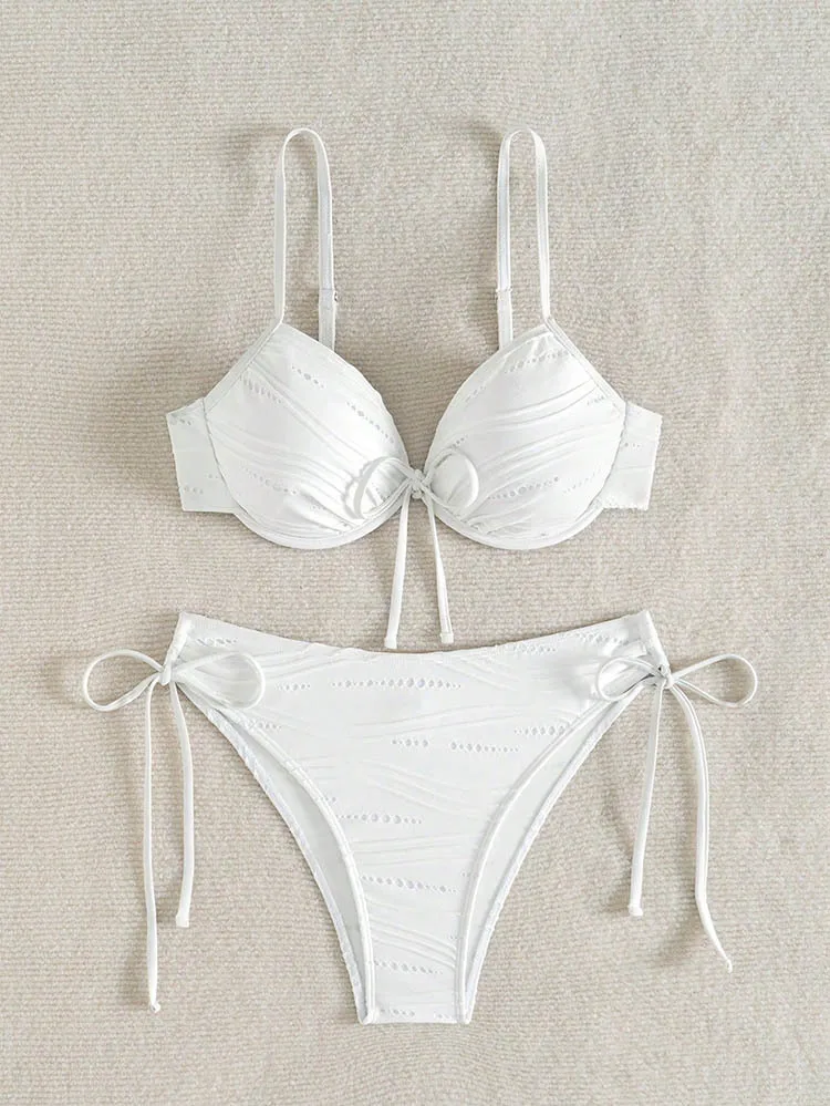 Новинка 2026: Сексуальный женский купальник-бикини с низкой талией, однотонный бразильский комплект из 2 предметов для плавания и пляжа
Новинка 2026: Сексуальный женский купальник-бикини с низкой талией, однотонный бразильский комплект из 2 предметов для плавания и пляжа