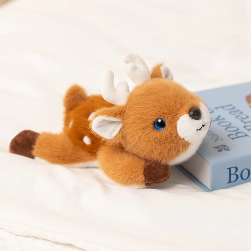 Cute 16cm Soft Fluffy Deer Plushie Lying Posture Stuffed Animal Toy For Adult Birthday Gift Dest Bedroom Decoration
Cute 16cm Soft Fluffy Deer Plushie Lying Posture Stuffed Animal Toy For Adult Birthday Gift Dest Bedroom Decoration