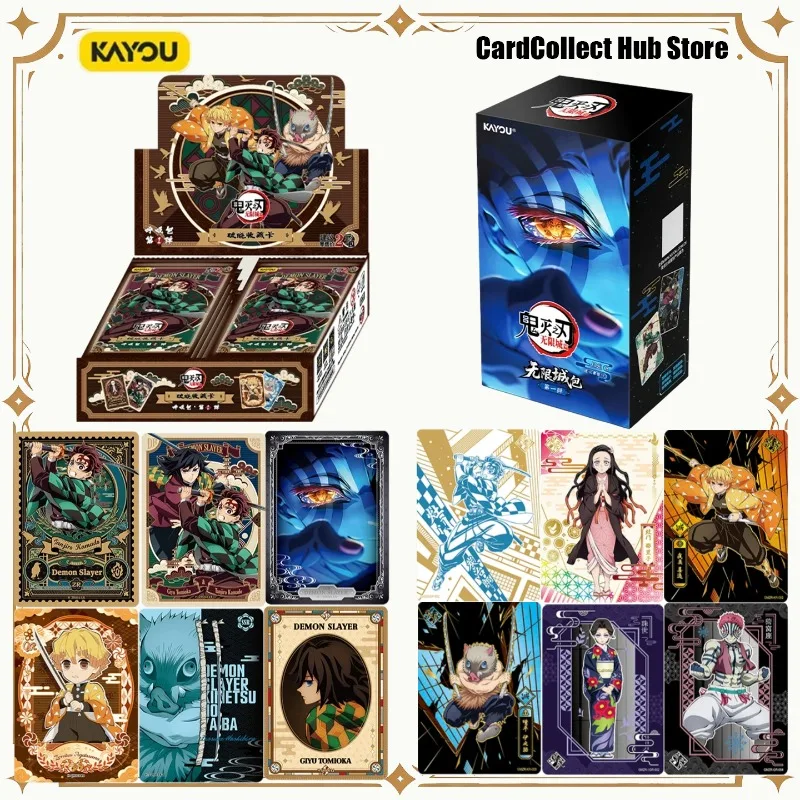 KAYOU Official Licensed Demon Slayer Cards Breath & Infinity Castle Pack Wave 1 Tanjiro Nezuko Zenitsu Collectible Cards Gift
KAYOU Official Licensed Demon Slayer Cards Breath & Infinity Castle Pack Wave 1 Tanjiro Nezuko Zenitsu Collectible Cards Gift