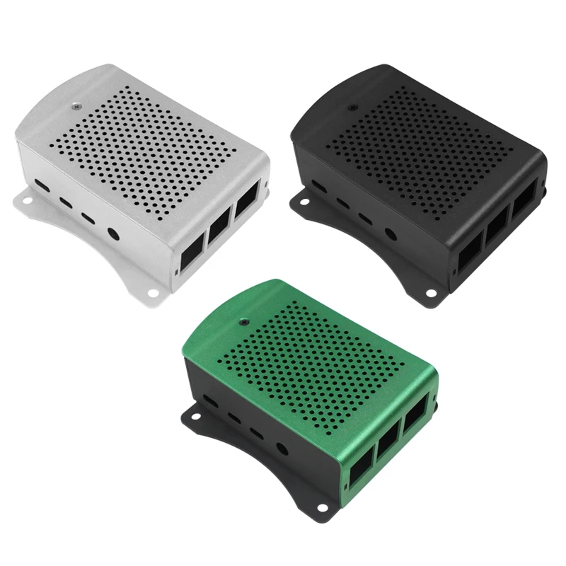 Raspberry Pi 4 Aluminum Alloy Case Metel Box with Hanging Bracket support Cooling Fan Screwdriver for Raspberry Pi 4 Model B
Raspberry Pi 4 Aluminum Alloy Case Metel Box with Hanging Bracket support Cooling Fan Screwdriver for Raspberry Pi 4 Model B