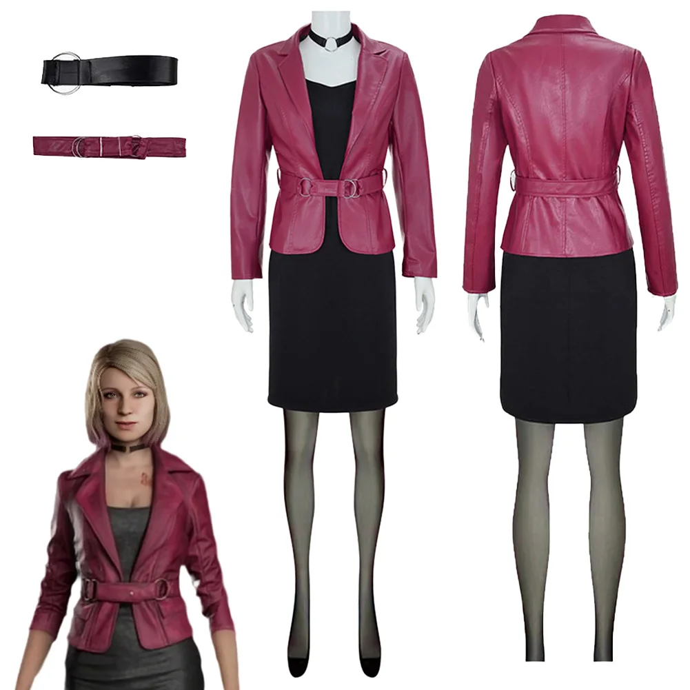 Maria Cosplay Fantasy Clothing Game Silent For Hill 2 Remaked Costume Disguise Adult Women Roleplay Fantasia Party Outfits
Maria Cosplay Fantasy Clothing Game Silent For Hill 2 Remaked Costume Disguise Adult Women Roleplay Fantasia Party Outfits