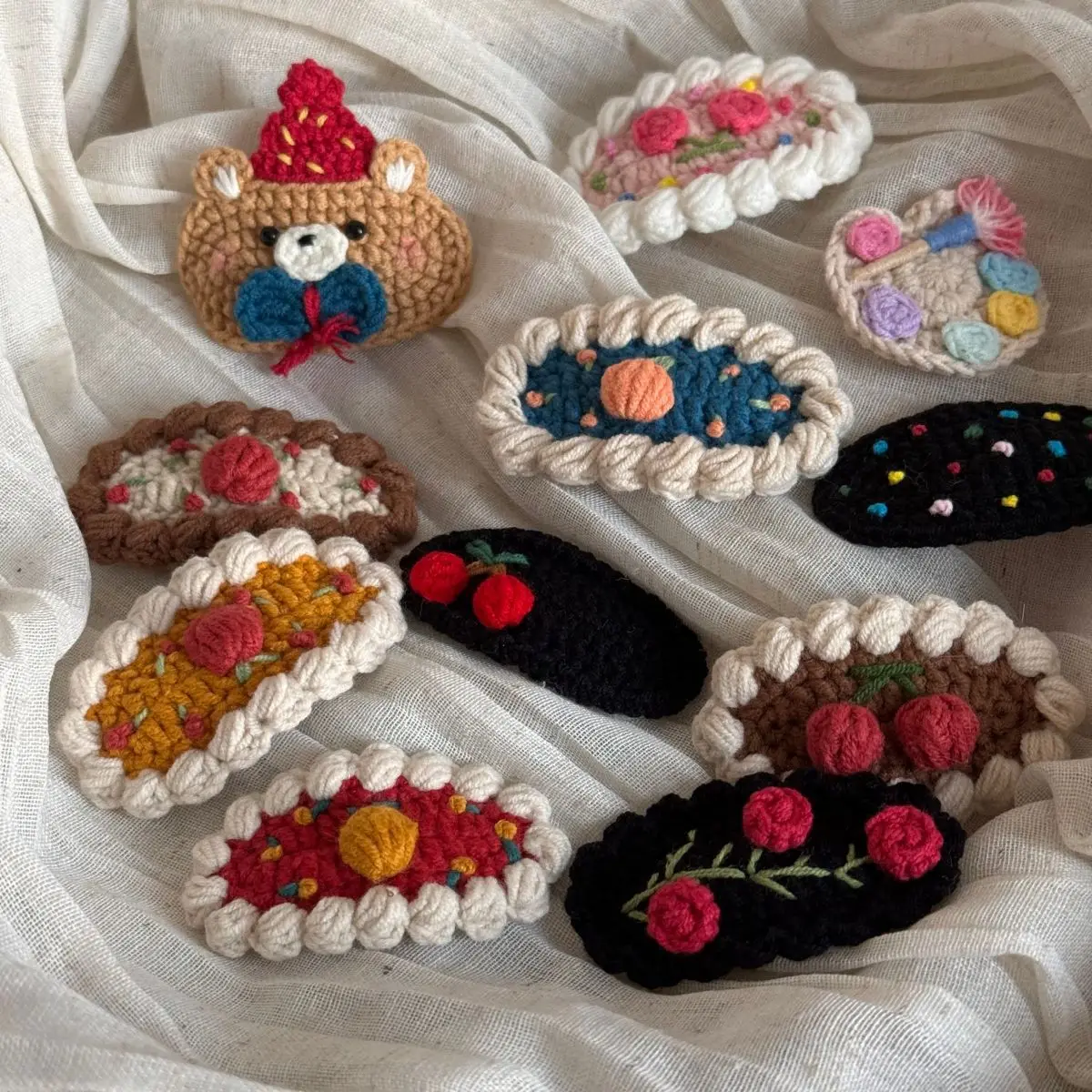 Autumn Winter Yarn BB Clip Cute Cartoon Dopamine Children Hair Clip Various Shapes Sweet Lovely Broken Hair Clip Side Hairpin
Autumn Winter Yarn BB Clip Cute Cartoon Dopamine Children Hair Clip Various Shapes Sweet Lovely Broken Hair Clip Side Hairpin