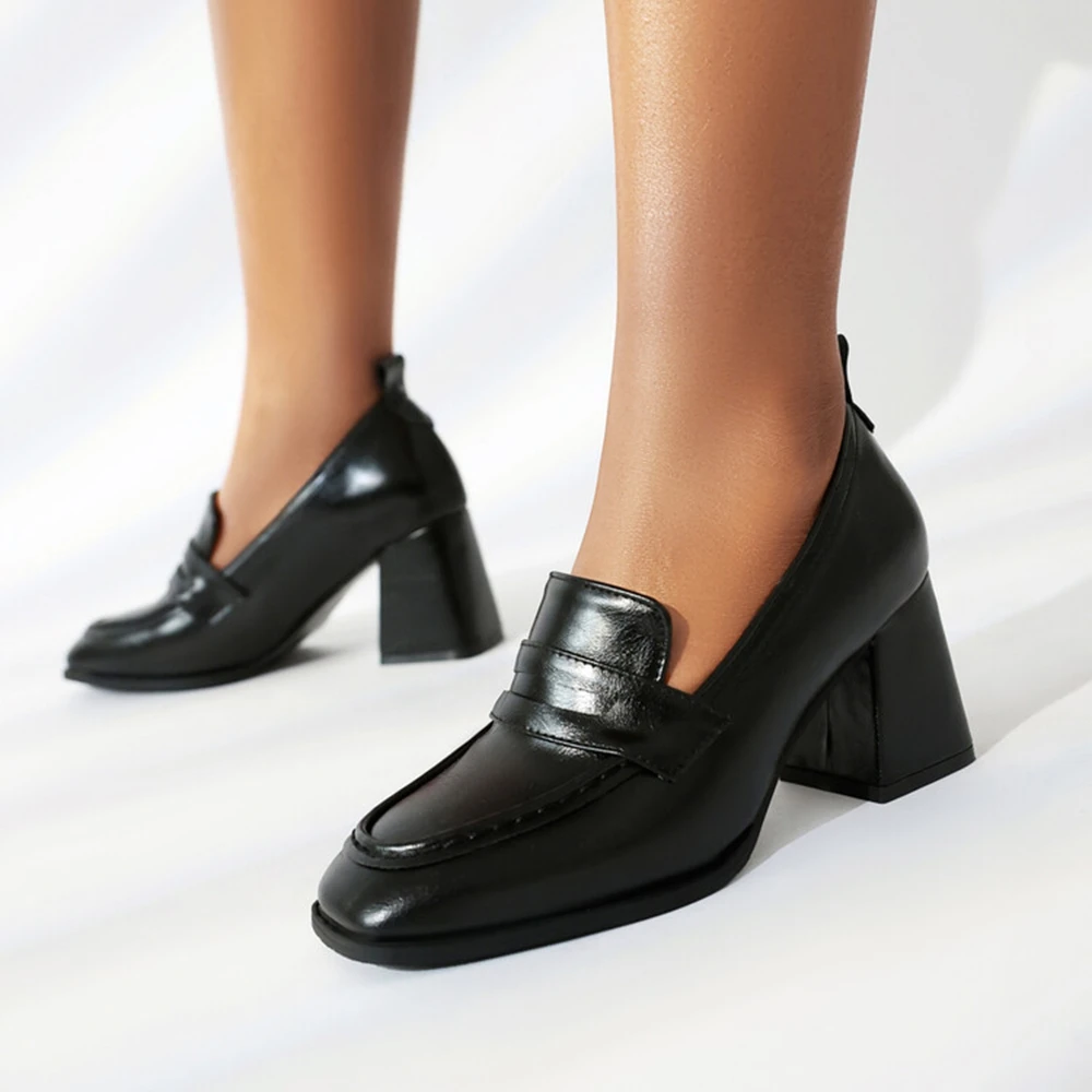 Women Chunky Block Heel Loafers Slip-On Oxford Pumps Black Brown Beige Plus Size 32-45 Casual Work Office Shoes C24-05
Women Chunky Block Heel Loafers Slip-On Oxford Pumps Black Brown Beige Plus Size 32-45 Casual Work Office Shoes C24-05