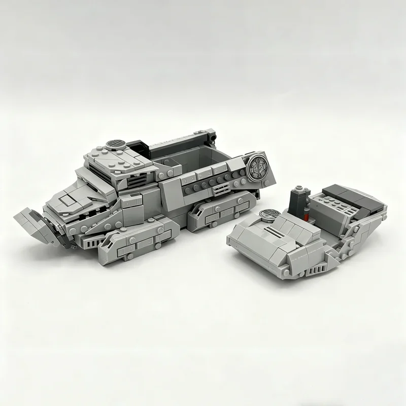 632PCS MOC Space Battle Galactic Empire Riot Tank Armored Speeder Barricades Model Display DIY Creative Building Blocks Gift Set
632PCS MOC Space Battle Galactic Empire Riot Tank Armored Speeder Barricades Model Display DIY Creative Building Blocks Gift Set