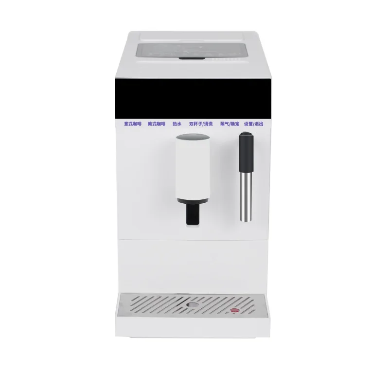 Touch-screen Full-automatic Integrated Household Steam Foaming American Italian Freshly Ground Small Coffee Machine
Touch-screen Full-automatic Integrated Household Steam Foaming American Italian Freshly Ground Small Coffee Machine