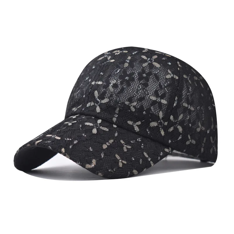 Women's Lace Flower Baseball Cap Personality New Summer Breathable Soft Top Dad Hat
Women's Lace Flower Baseball Cap Personality New Summer Breathable Soft Top Dad Hat