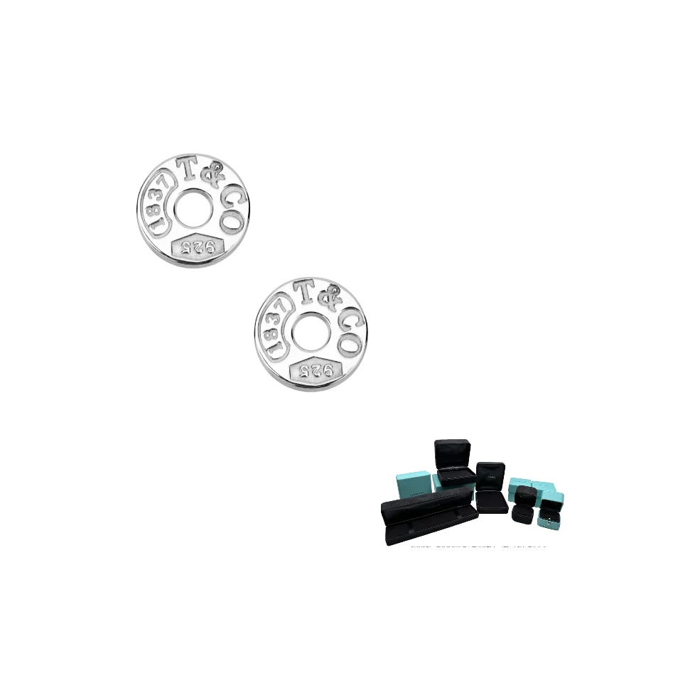 TIFFANY & CO. 1838® 925 Sterling Silver Stud Earrings Unisex Silver 19710424
TIFFANY & CO. 1838® 925 Sterling Silver Stud Earrings Unisex Silver 19710424