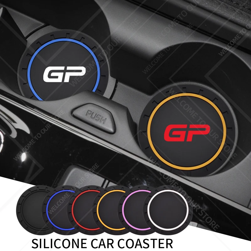 2PCS For GP LOGO Mini Cooper High Performance Version PVC Silicone Car Coaster Water Cup Slots Non-Slip Pad Drink Mat Accessorie
2PCS For GP LOGO Mini Cooper High Performance Version PVC Silicone Car Coaster Water Cup Slots Non-Slip Pad Drink Mat Accessorie