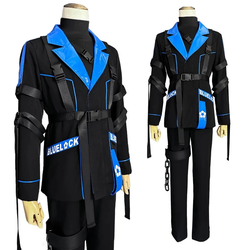 DY2025HOLOUN Blue Lock Anime Chigiri Cosplay Costume Style Jacket Pants Black Blue Color Outfit Rose Net Synthetic FiberDY
DY2025HOLOUN Blue Lock Anime Chigiri Cosplay Costume Style Jacket Pants Black Blue Color Outfit Rose Net Synthetic FiberDY