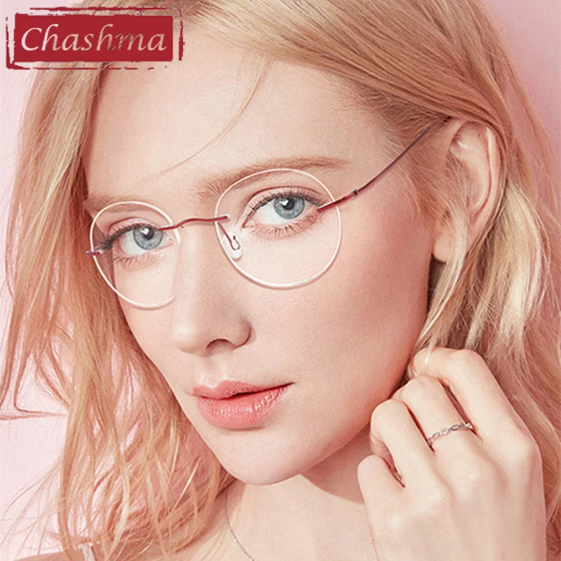 Chashma Top Quality Rimless Eyeglasses Men Glasses Pure Titanium Ultra Light Women Frame Optical Crystal Eyewear for Gentlemen
Chashma Top Quality Rimless Eyeglasses Men Glasses Pure Titanium Ultra Light Women Frame Optical Crystal Eyewear for Gentlemen