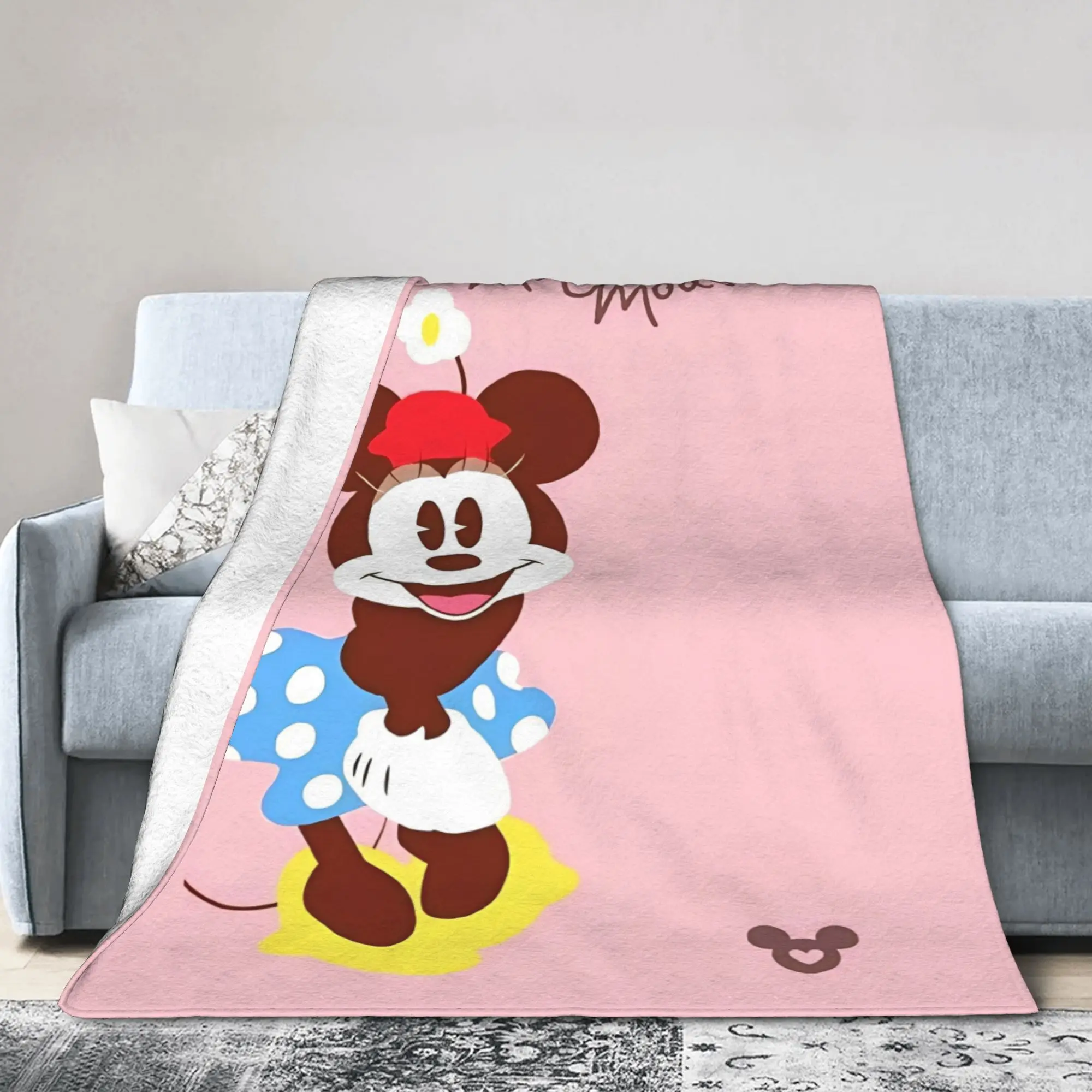 Розовое одеяло с Минни Маус, фланелевое текстильное декоративное дышащее ультра-мягкое одеяло для постельного белья, одеяло для дивана
Розовое одеяло с Минни Маус, фланелевое текстильное декоративное дышащее ультра-мягкое одеяло для постельного белья, одеяло для дивана