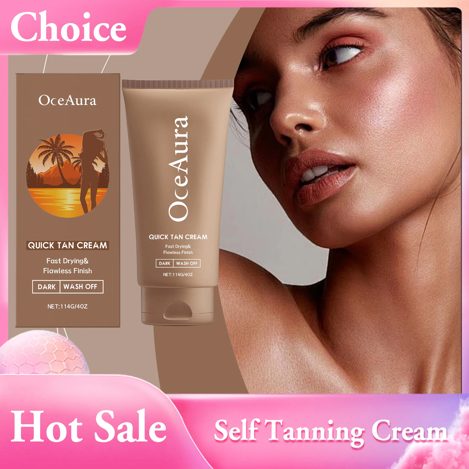 Self Tanning Lotion Enhance Firmness Elasticity Rejuvenate Long Lasting Moisturizing Smoothing Supple Nourishment Tanning Cream
Self Tanning Lotion Enhance Firmness Elasticity Rejuvenate Long Lasting Moisturizing Smoothing Supple Nourishment Tanning Cream