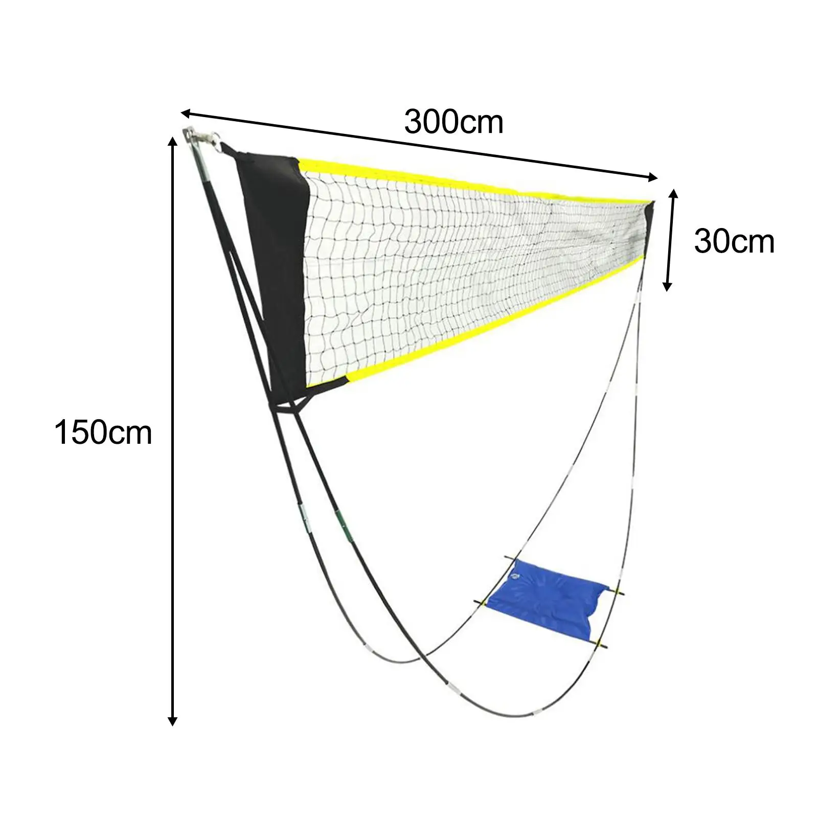 Badminton Net with Storage Bag to Sports Net Volleyball Net Outdoor for Soccer Beach Indoor Outdoor Backyard Kids
Badminton Net with Storage Bag to Sports Net Volleyball Net Outdoor for Soccer Beach Indoor Outdoor Backyard Kids