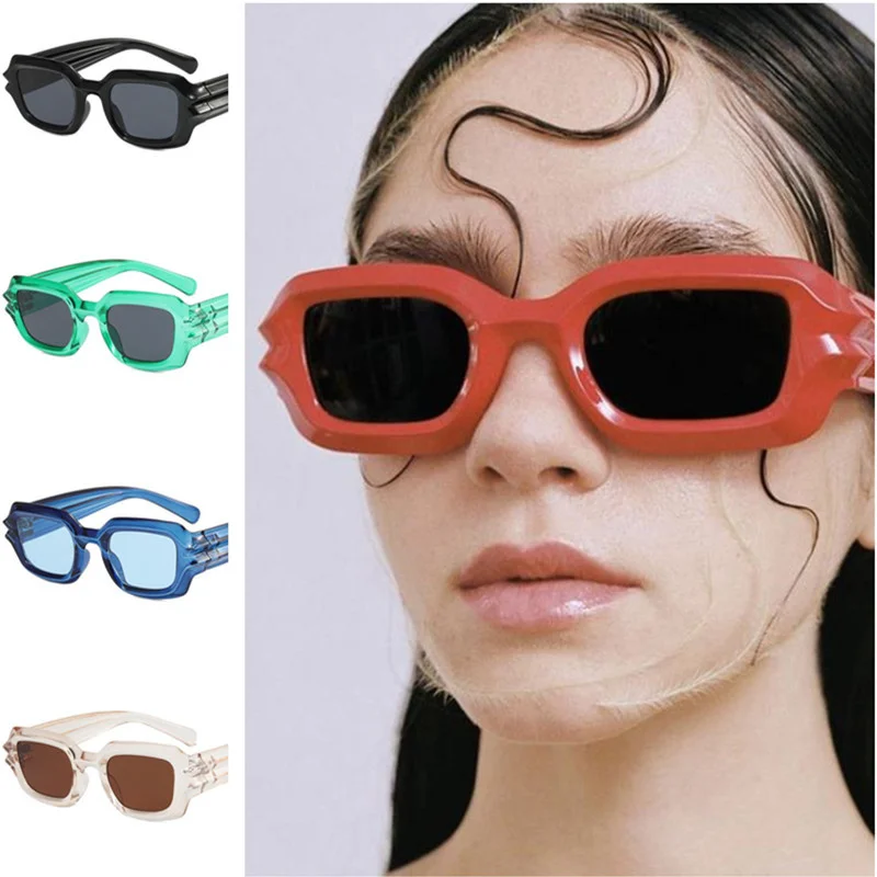 Fashion Candy Color Sun Glasses Simplity Adumbral Width Temples Anti-UV Spectacles Personality Ornamental Hip Hop Sunglasses
Fashion Candy Color Sun Glasses Simplity Adumbral Width Temples Anti-UV Spectacles Personality Ornamental Hip Hop Sunglasses
