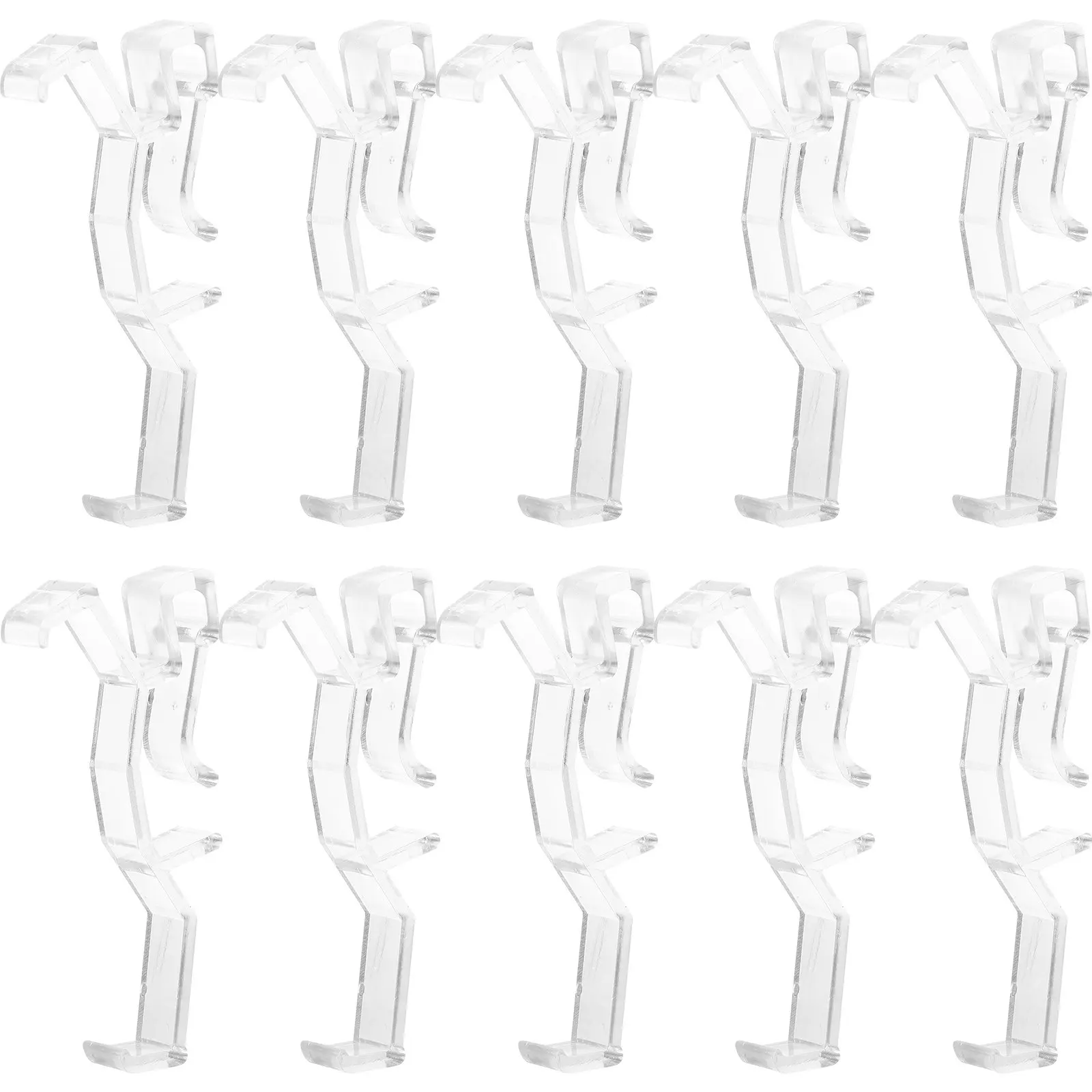 20Pcs Transparent Valance Clips Window Blinds Plastic Hidden Clip Retainer Holder Curtain Accessories Replacement
20Pcs Transparent Valance Clips Window Blinds Plastic Hidden Clip Retainer Holder Curtain Accessories Replacement