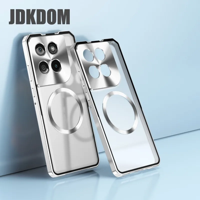 JDKDOM Pioneer Series Alloy Magnetic Translucent Phone Case For Motorola Edge 60 Fusion Edge 60 Pro Edge 60 Shockproof Cover
JDKDOM Pioneer Series Alloy Magnetic Translucent Phone Case For Motorola Edge 60 Fusion Edge 60 Pro Edge 60 Shockproof Cover