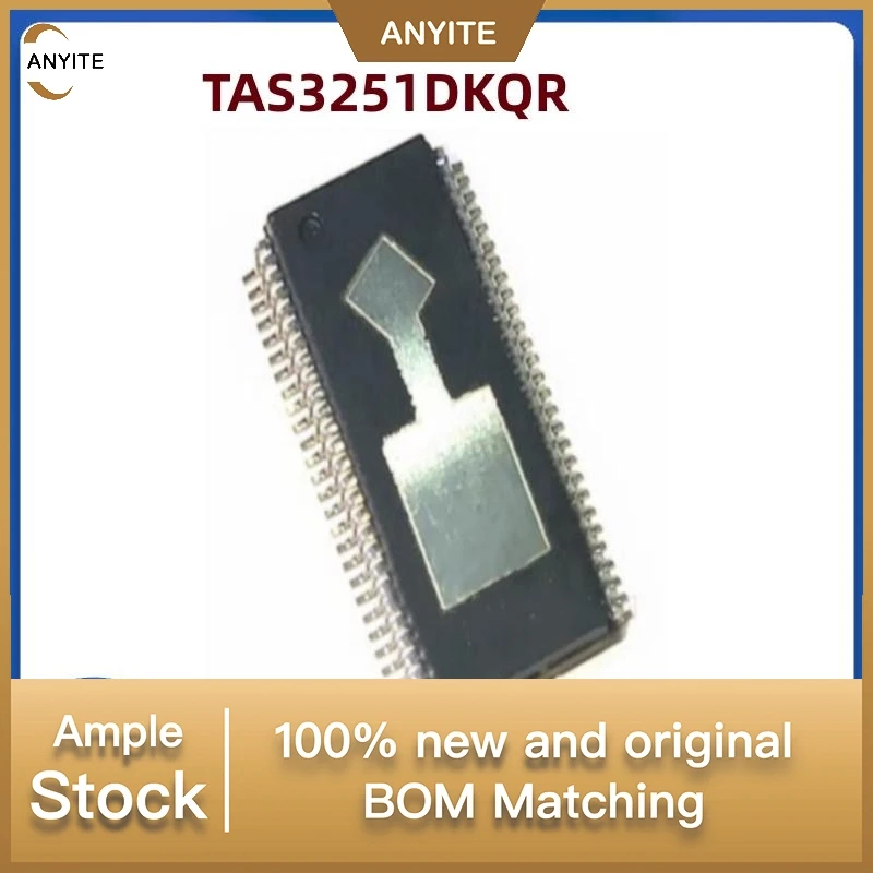 НОВИНКА, 10 шт./лот, TAS3251DKQR, TAS3251D, TAS3251, HSSOP56
НОВИНКА, 10 шт./лот, TAS3251DKQR, TAS3251D, TAS3251, HSSOP56