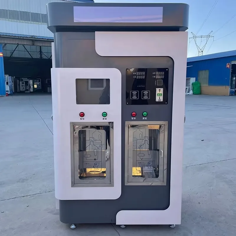 Custom 400GPD Outdoor Reverse Osmosis Fully Automatic Pure Drinking Water Purification Vending Machines for Sale
Custom 400GPD Outdoor Reverse Osmosis Fully Automatic Pure Drinking Water Purification Vending Machines for Sale
