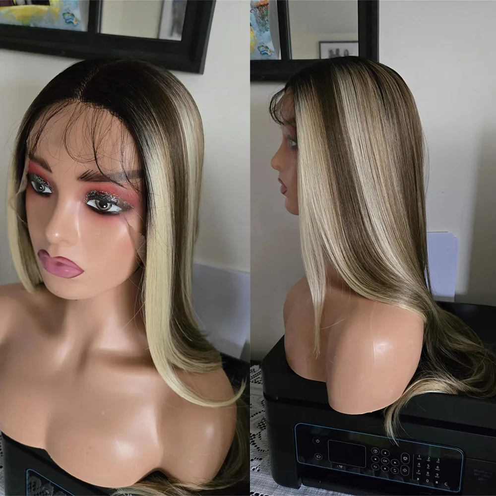 Brown Blonde straight Wigs highlight lace frontal synthetic wig premium high heat Resistant fibre Women Wigs Daily Party Use
Brown Blonde straight Wigs highlight lace frontal synthetic wig premium high heat Resistant fibre Women Wigs Daily Party Use