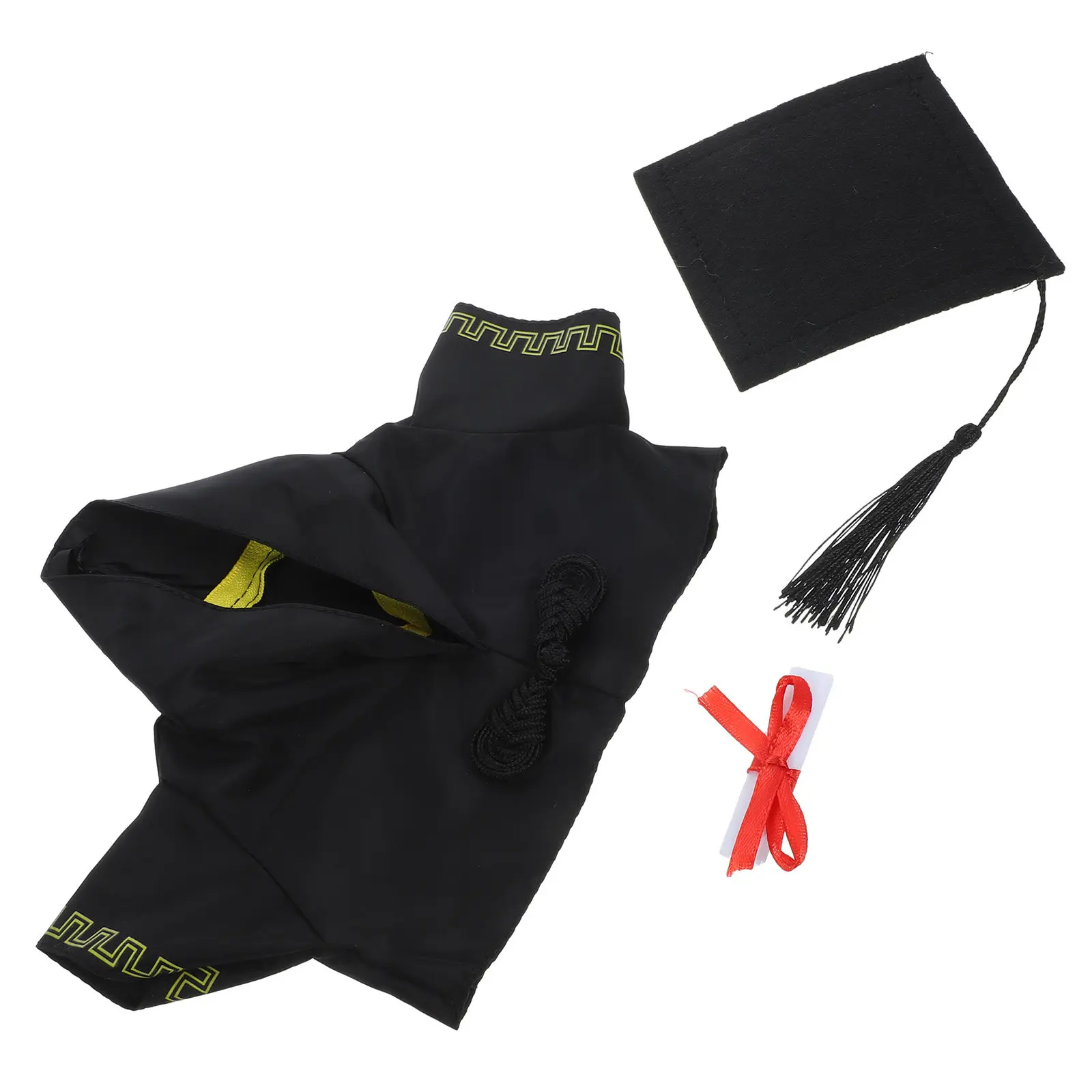1Set Compact Graduation Bear Clothes Delicate Gown Costume for Children Wear-Resistant Outfit Stuffed Clothes
1Set Compact Graduation Bear Clothes Delicate Gown Costume for Children Wear-Resistant Outfit Stuffed Clothes