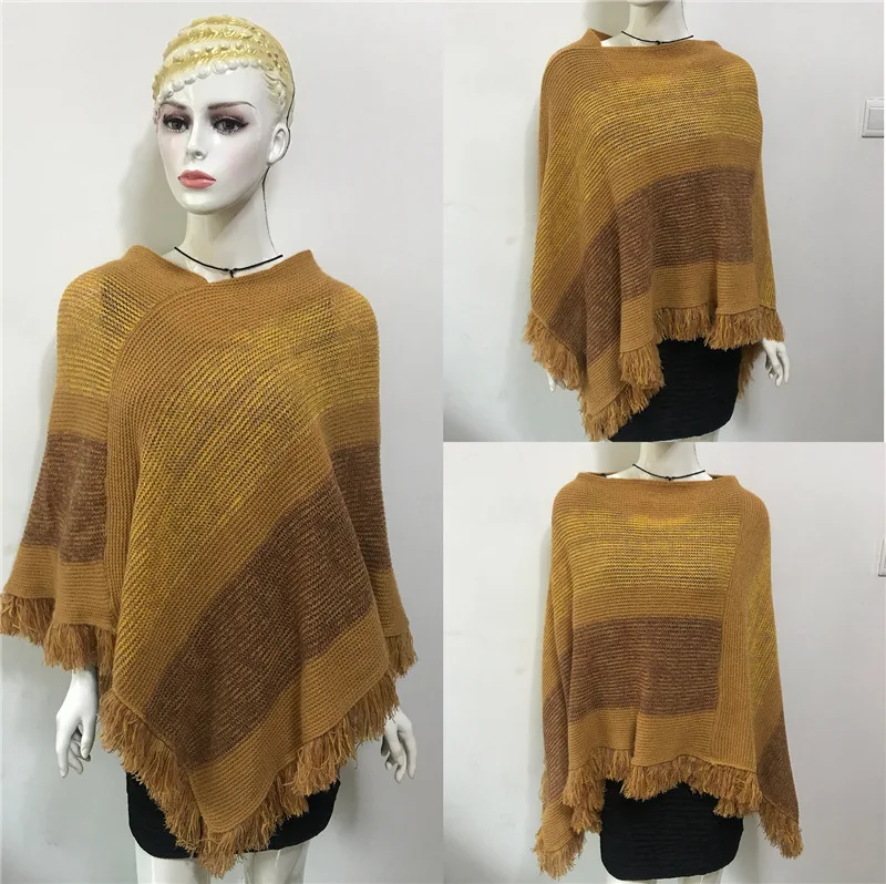 Autumn Winter National Style Imitation Cashmere Cloak Shawl Knitted Pullover Tassel Scarf Women Long Sunscreen Shawl Yellow
Autumn Winter National Style Imitation Cashmere Cloak Shawl Knitted Pullover Tassel Scarf Women Long Sunscreen Shawl Yellow