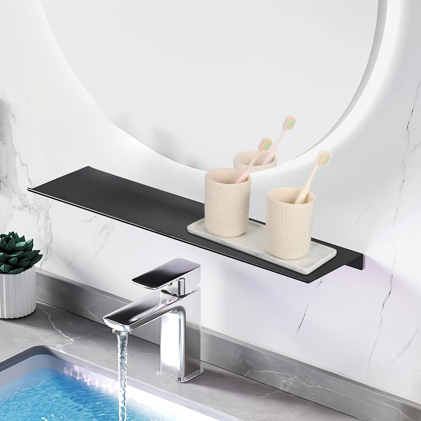 Ceramic Tray Rectangle Elegant Storage for Jewelry Cosmetics Toiletries Vanity Bathroom Decorative Organizer Display
Ceramic Tray Rectangle Elegant Storage for Jewelry Cosmetics Toiletries Vanity Bathroom Decorative Organizer Display