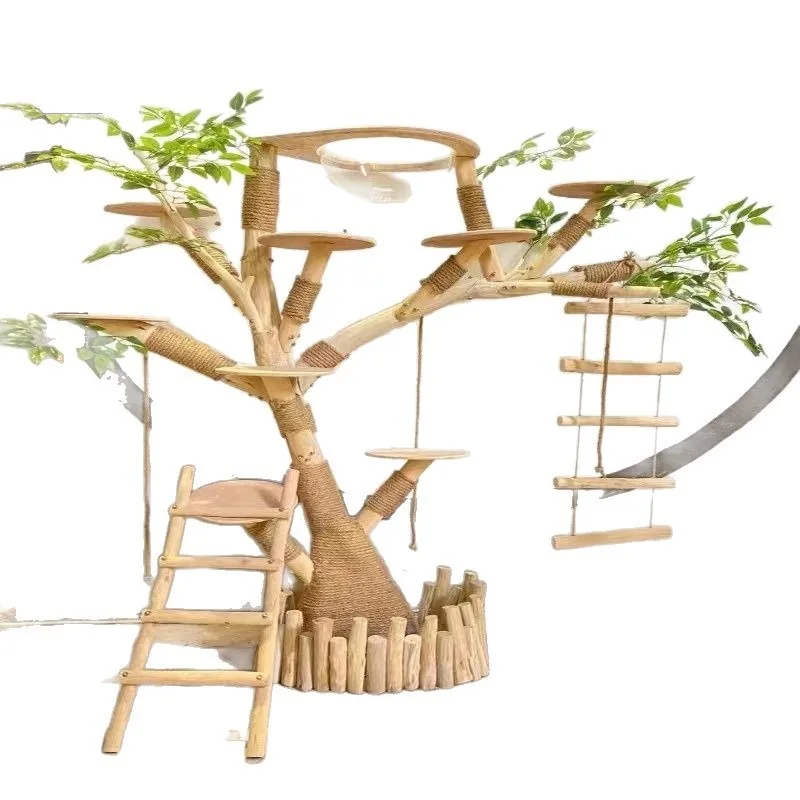 Custom Super Large Wooden Multi-level Unique Design Luxury Wooden Cat House Climbing Frame Tree
Custom Super Large Wooden Multi-level Unique Design Luxury Wooden Cat House Climbing Frame Tree