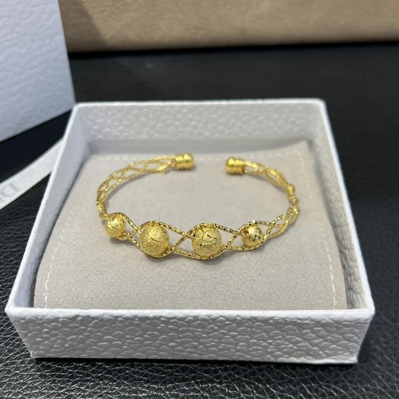 LABB Real 18K Gold Open Bracelet Au750 Gold Non demoulding Cat Eye Open Bracelet Women's Boutique Jewelry Gift B0072
LABB Real 18K Gold Open Bracelet Au750 Gold Non demoulding Cat Eye Open Bracelet Women's Boutique Jewelry Gift B0072