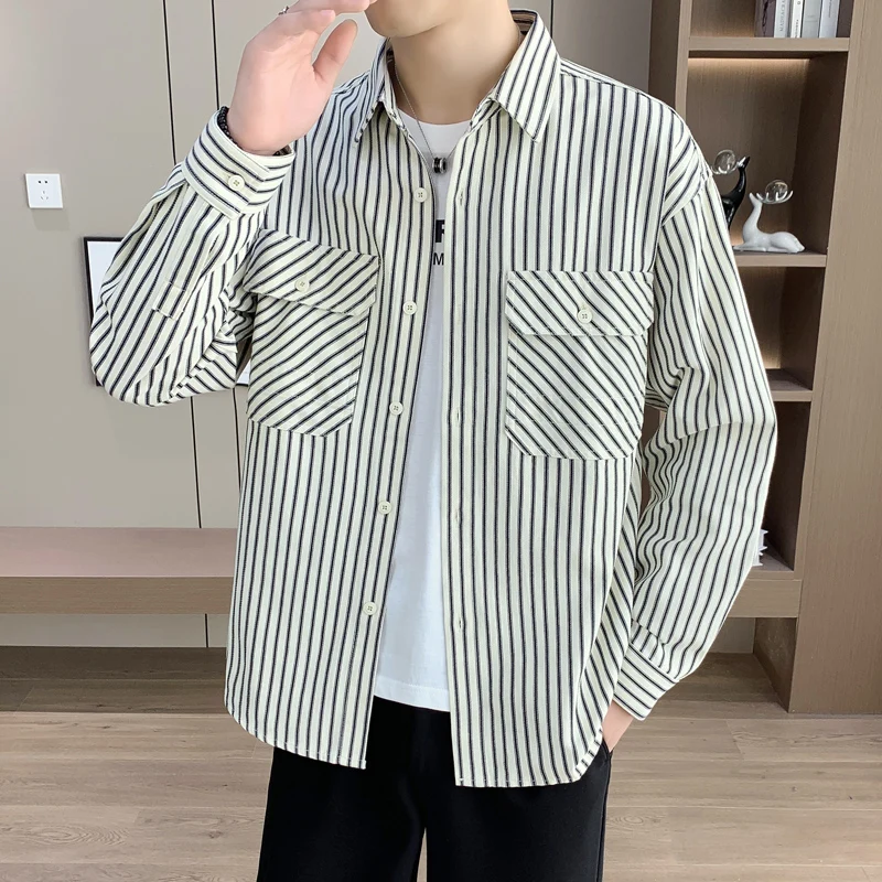 Men's irt Jaet Loose Fit Casual Sli Spring Autumn New Arrival 2024 Breathable Long Sve Diamond Pattern Cotton
Men's irt Jaet Loose Fit Casual Sli Spring Autumn New Arrival 2024 Breathable Long Sve Diamond Pattern Cotton