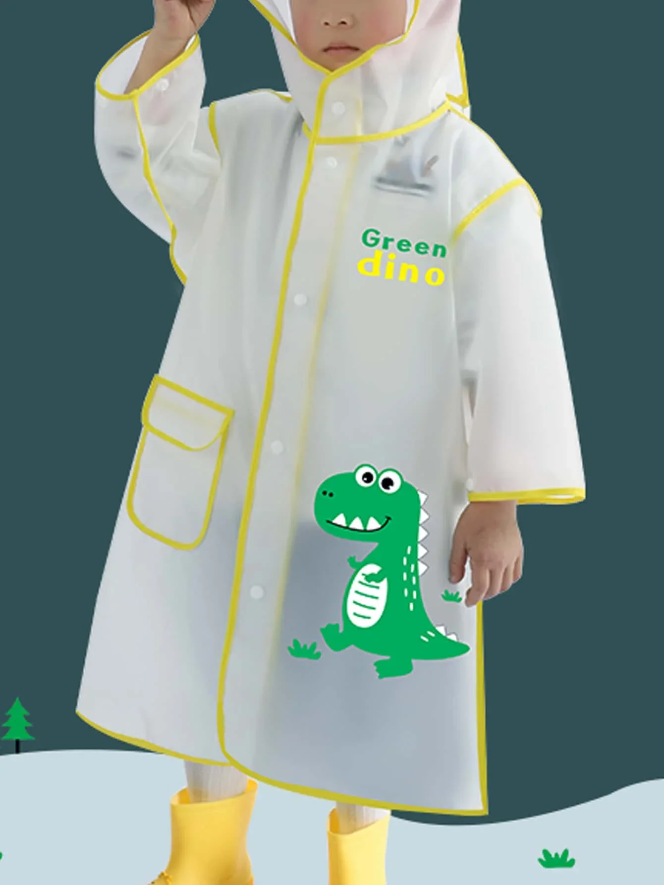 Household MerchandisChildren's raincoat Boys waterproof full body poncho kindergarten rainsuit little girls baby rain shoes set
Household MerchandisChildren's raincoat Boys waterproof full body poncho kindergarten rainsuit little girls baby rain shoes set